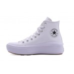 Converse Chuck Taylor All Star Move Leather Sneakers Λευκά