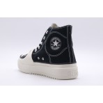 Converse Chuck Taylor Construct Hi Ανδρικά Παπούτσια Μαύρα