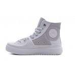 Converse Chuck Taylor Construct Hi Unisex Παπούτσια Λευκά, Γκρι