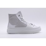 Converse Chuck Taylor Construct Hi Unisex Παπούτσια Λευκά, Γκρι