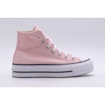 Converse Chuck Taylor All Star Lift Platform Sneakers Ροζ, Λευκά