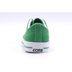Converse One Star Pro Suede Ανδρικά Παπούτσια Πράσινα & Λευκά