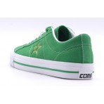 Converse One Star Pro Suede Ανδρικά Παπούτσια Πράσινα & Λευκά