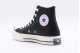Converse Chuck 70 Leather Ανδρικά Δερμάτινα Sneakers Μαύρα, Εκρού