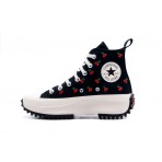 Converse Run Star Hike Hi Γυναικεία Μποτάκια Μαύρα & Λευκά