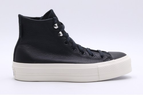 Converse Chuck Taylor All Star Lift Hi Platform Leather Sneakers (A08312C)