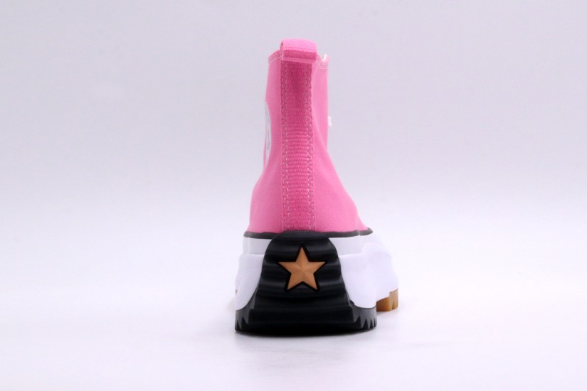 Converse Run Star Hike Hi Μποτάκια Ροζ, Λευκά