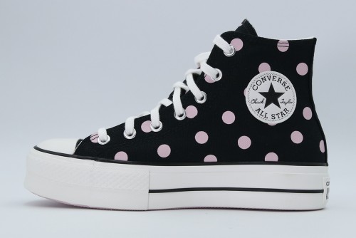 Converse Chuck Taylor All Star Lift Hi Polka Dots Sneakers (A10688C)