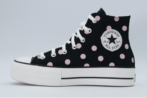 Converse Chuck Taylor All Star Lift Hi Polka Dots Sneakers (A10688C)