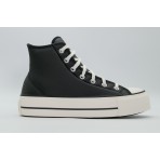 Converse Chuck Taylor All Star Lift Sneakers Μαύρα, Λευκά