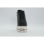 Converse Chuck Taylor All Star Lift Sneakers Μαύρα, Λευκά