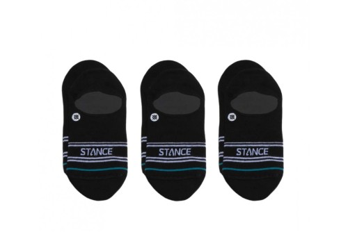 Stance Basic Κάλτσες Κοντές 3 Ζευγάρια (A145D20SRO-BLK)