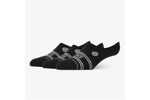 Stance Vital No Show Κάλτσες Κοντές 3 Ζευγάρια (A148A25VIT-BLK)
