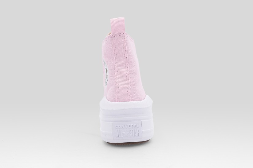Converse Chuck Taylor All Star Move Platform Canvas Sneakers Ροζ, Λευκά