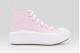 Converse Chuck Taylor All Star Move Platform Canvas Παιδικά Sneakers Ροζ, Λευκά