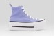 Converse Chuck Taylor All Star Lift Double Stack Platform Sneakers Λιλά, Λευκά