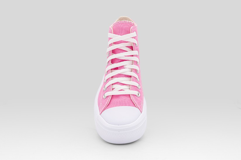 Converse Chuck Taylor All Star Move Platform Sneakers Φούξια, Λευκά