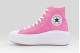 Converse Chuck Taylor All Star Move Platform Sneakers Φούξια, Λευκά