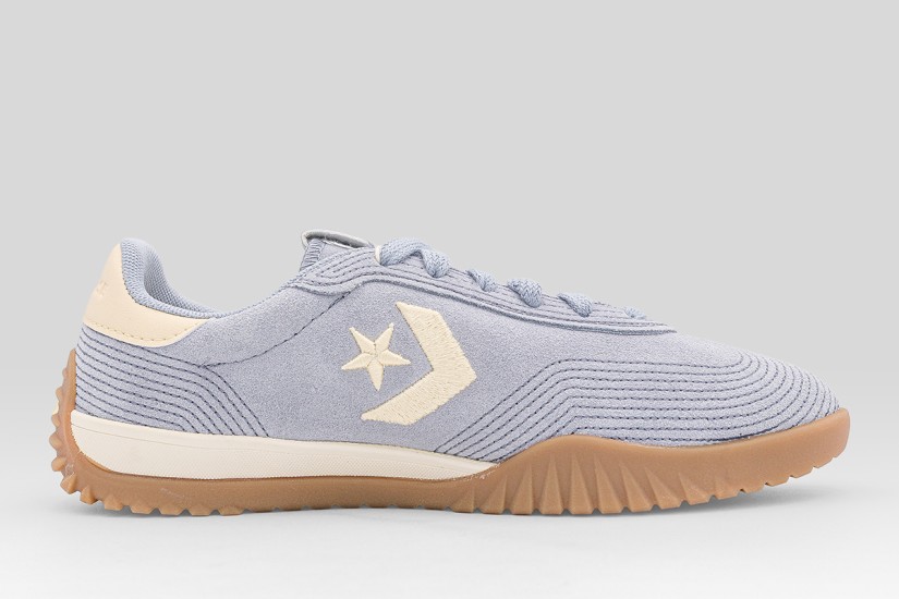 Converse Run Star Trainer Stitched Suede Sneakers Σιέλ, Εκρού, Μπεζ