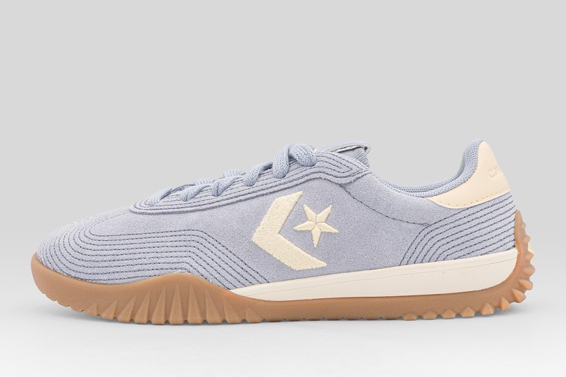 Converse Run Star Trainer Stitched Suede Sneakers Σιέλ, Εκρού, Μπεζ