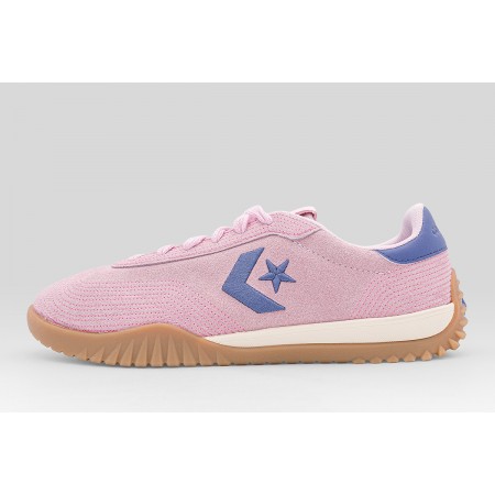 Converse Run Star Trainer Stitched Suede Sneakers Ροζ, Μωβ, Εκρού, Μπεζ