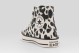 Converse Chuck Taylor All Star High Cow Print Sneakers Εκρού, Μαύρα