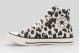 Converse Chuck Taylor All Star High Cow Print Sneakers Εκρού, Μαύρα
