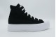 Converse Day One Platform High Γυναικεία Sneakers Μαύρα, Λευκά