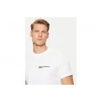 Karl Lagerfeld Ανδρικό Κοντομάνικο T-Shirt Λευκό