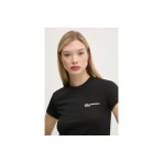Karl Lagerfeld Γυναικείο Κοντομάνικο T-Shirt Μαύρο