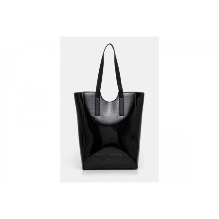 Karl Lagerfeld Essential Pu Ns Γυναικεία Τσάντα Shopper Μαύρη