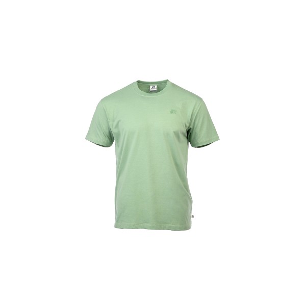 Russell Crewneck With Small Logo T-Shirt Ανδρικό (A25-001-1-227)