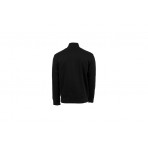 Russell Half Zip Ανδρική Μακρυμάνικη Μπλούζα Με Φερμουάρ Μαύρη