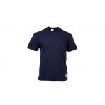 Russell Ανδρικό Κοντομάνικο T-Shirt Μπλε Σκούρο