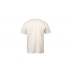 Russell Menas Small Tonal Logo Ανδρικό Κοντομάνικο T-Shirt Ζαχαρί