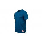 Russell Menas Small Tonal Logo Ανδρικό Κοντομάνικο T-Shirt Πετρόλ