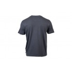 Russell Small Logo Ανδρικό Κοντομάνικο T-Shirt Ανθρακί