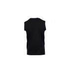 Russell Ανδρική Αμάνικη Μπλούζα Μαύρη