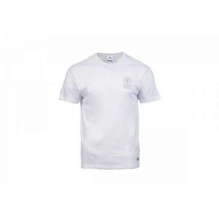 Russell Ανδρικό Κοντομάνικο T-Shirt Λευκό