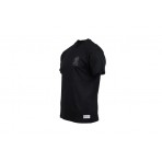 Russell Ανδρικό Κοντομάνικο T-Shirt Μαύρο