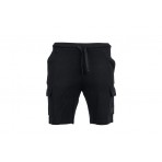 Russell Ursc Ανδρική Αθλητική Βερμούδα Cargo Μαύρη