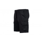 Russell Ursc Ανδρική Αθλητική Βερμούδα Cargo Μαύρη