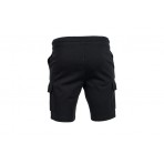 Russell Ursc Ανδρική Αθλητική Βερμούδα Cargo Μαύρη