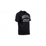 Russell Ανδρικό Κοντομάνικο T-Shirt Μαύρο