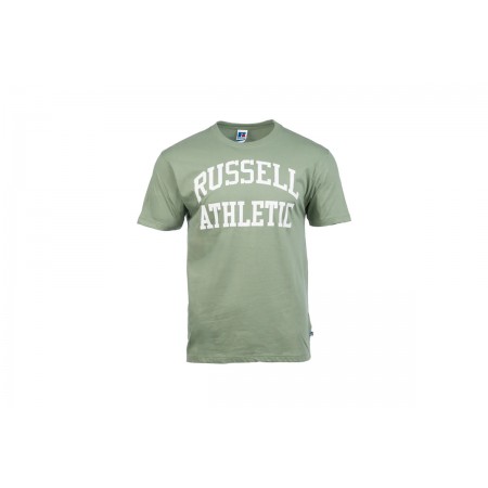 Russell Ανδρικό Κοντομάνικο T-Shirt Μέντα