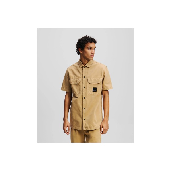 Karl Lagerfeld Ss Pocket Πουκάμισο Κοντομάνικο Ανδρικό (A2M16019 1UP)