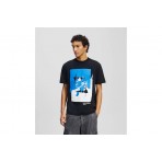 Karl Lagerfeld Ανδρικό Κοντομάνικο T-Shirt Μαύρο, Μπλε, Λευκό