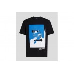 Karl Lagerfeld Ανδρικό Κοντομάνικο T-Shirt Μαύρο, Μπλε, Λευκό