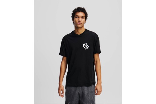 Karl Lagerfeld Monogram T-Shirt Ανδρικό (A2M17072 999)