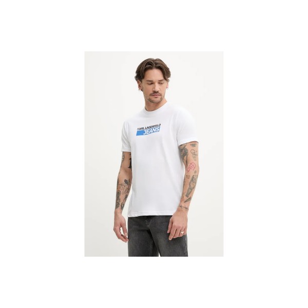 Karl Lagerfeld Slim Logo T-Shirt Ανδρικό (A2M17074 100)